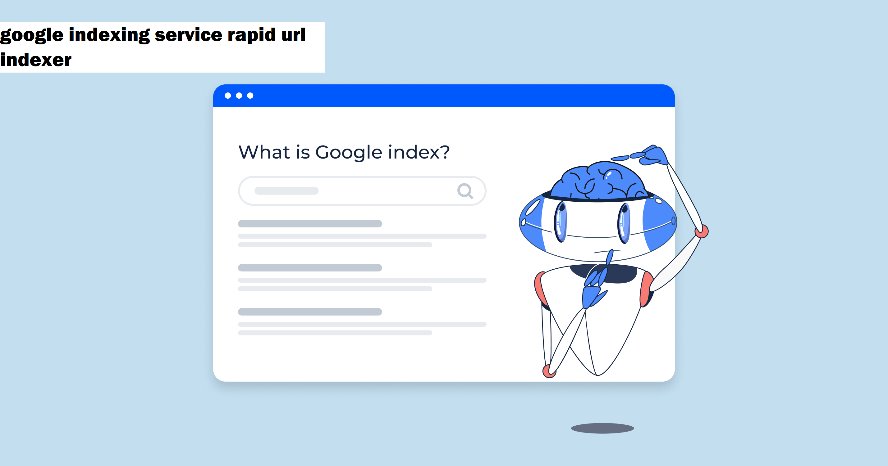 google indexing service rapid url indexer