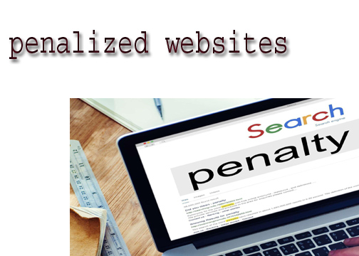 penalized websites