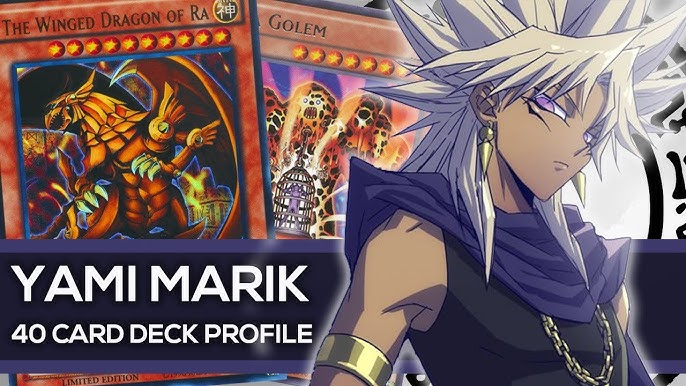 yami yugi deck agaisnt yami marik duel links