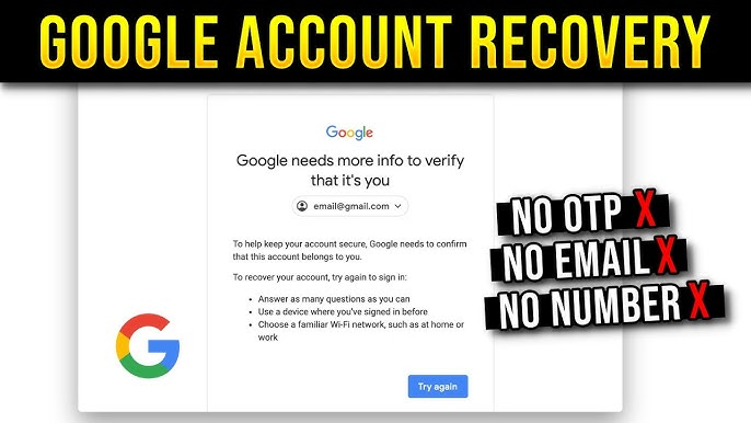 can i call google support to recover my gmail