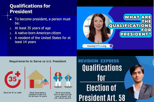 qualifications to be president